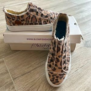 BLOWFISH Malibu Jumbo Kitty  Print Slip on Sneakers